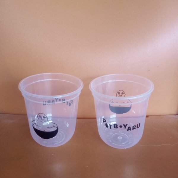 cup inject 12 oz oval dan datar