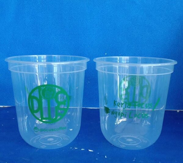 cup inject 12 oz oval dan datar
