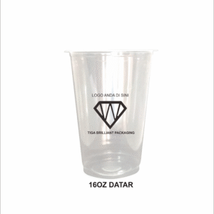 sablon cup logo 1 warna 16oz