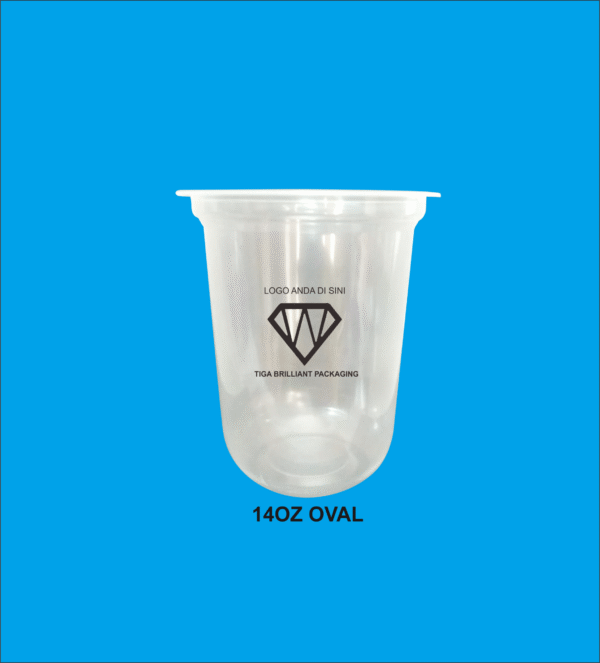 sablon cup 14 oz logo 1 warna