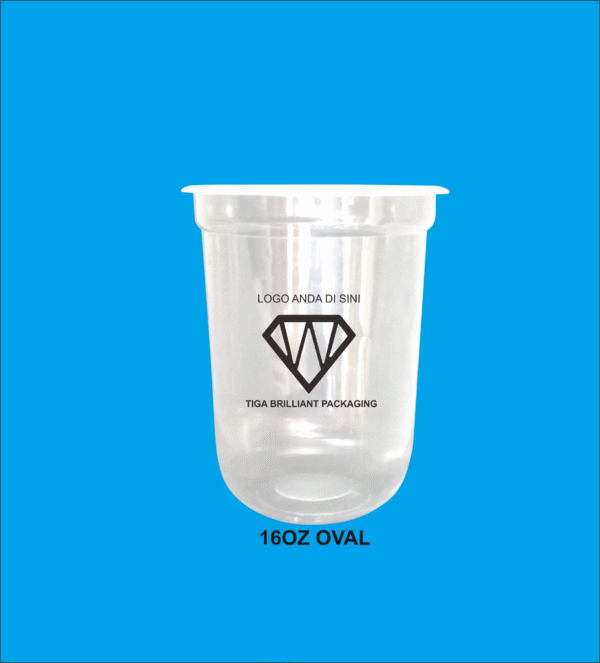 sablon cup 16 oz logo 1 warna